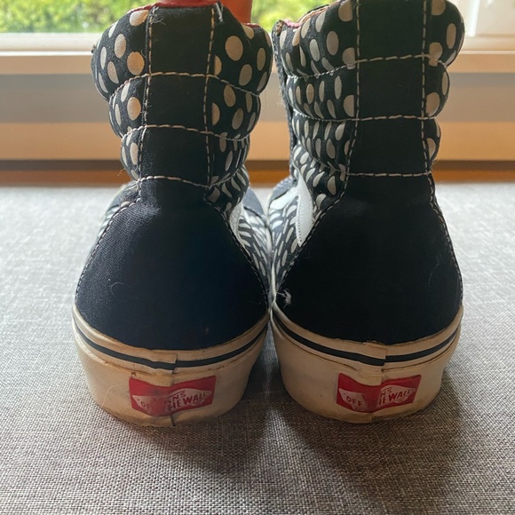 Vintage VANS SK8- Hi Polka Dot Vans - Picture 3 of 8